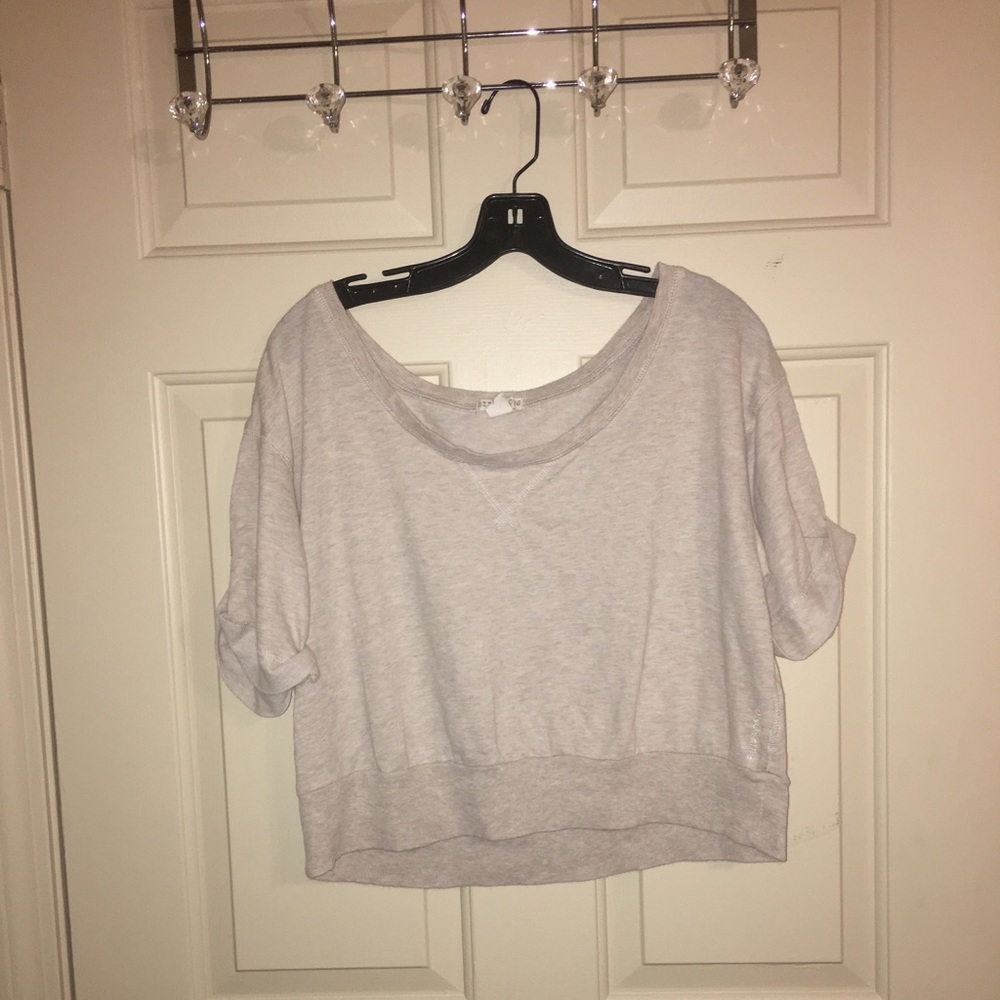 NWOT. Tan Billabong Half Sleeve Shirt